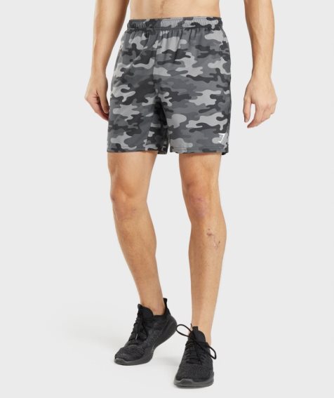 Szorty Gymshark Arrival Męskie Camo | PL 846LOR